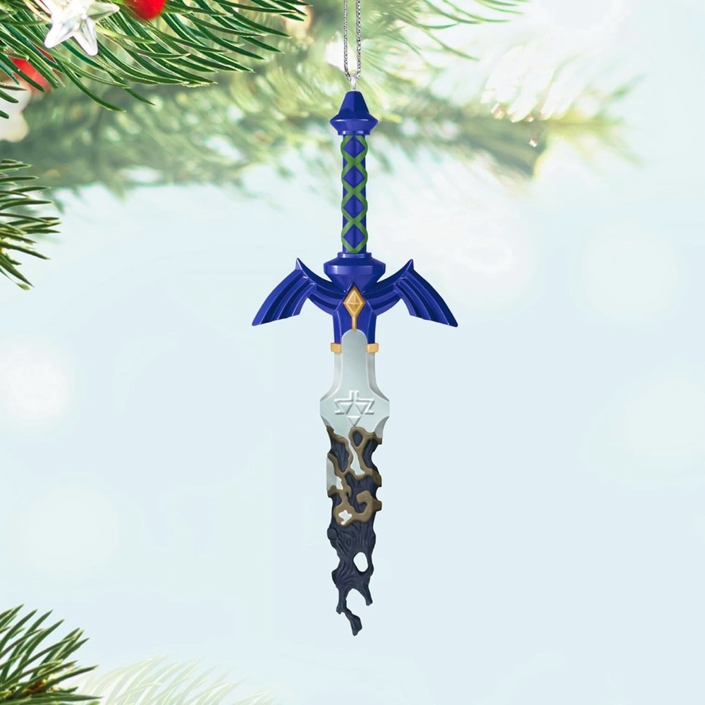 Hallmark Keepsake Tears of the Kingdom Decayed Master Sword Ornament - NIB